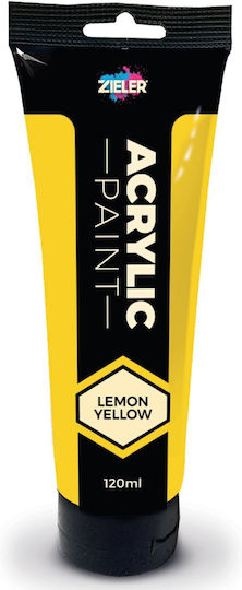 Zieler Premium Acrylic Lemon Yellow 120ml 609299417