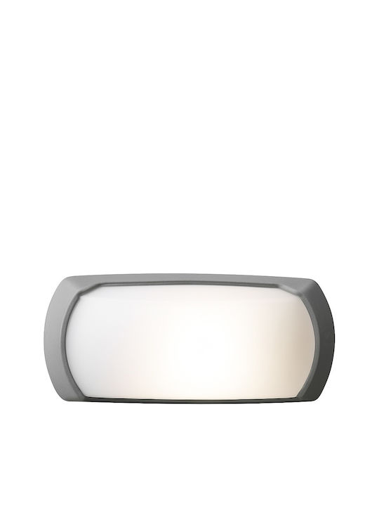 Lucas LED Επιτοίχια Χελώνα Εξωτερική E27 IP66 29.1x12x8.2εκ.