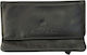 Pierre Cardin Tobacco Pouch Genuine Leather Black Colour 99400