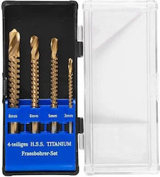 Strend Pro Set 4 Burghie pentru Metal