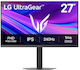 LG UltraGear 27G440A-B IPS HDR Монитор 27" FHD 1920x1080 240Hz с Време на Реакция 1ms GTG Сребрист