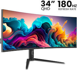 Armaggeddon XTREME SERIES XC34UWQHD 34" Ultrawide HDR Curved QHD 3440x1440