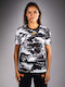 Venum Women's Short Sleeve Martial Arts Shirt VNMUFC-00452-108 for MMA White