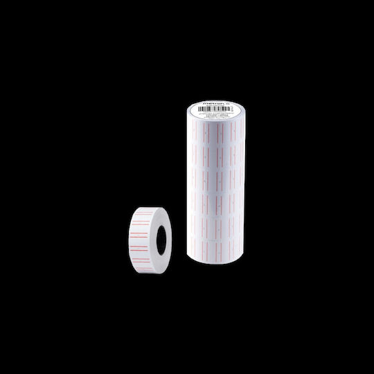 Metron Γραμμη Αυτοκόλλητες Ετικέτες σε Ρολό 21x12mm 72τμχ
