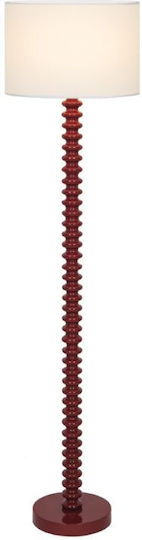Viokef Viridi Viridi Stehlampe Höhe 158xM400cm mit Lampenbirnensockel für E27 Lampe Bordeaux