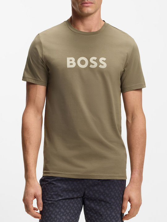 Boss T-shirt Khaki