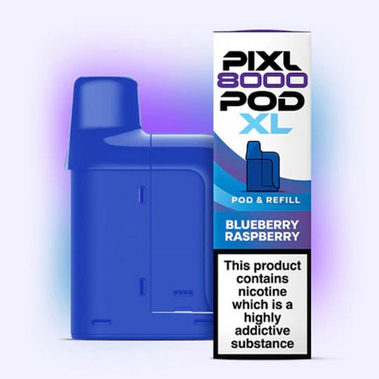 Pixl Einweg E-Zigarette 8000 Züge Blueberry Raspberry 2ml 20mg