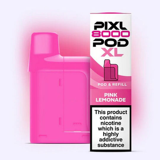 Pixl Pixl Einweg-E-Zigarette 8000 Einweg-E-Zigaretten Pink Lemonade 2ml 20mg Rosa