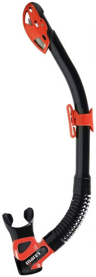 Rebel Dry Schnorchel Mares Farbe Schwarz/Rot