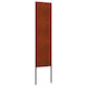 vidaXL Metal Garden Decoration 32x1.7x140cm 876223