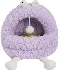 Φωλια Γατας Zeze Purple Monster 38x38x35cm Φωλια Γατας Zeze Purple Monster 38x38x35cm