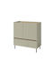Μπουφές Fiosono 108 mit Schubladen Dusty Green, Oak 40x40x95cm