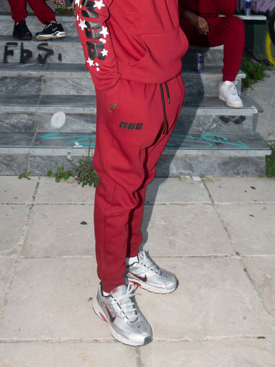 Παντελόνι Φόρμας Burgundy