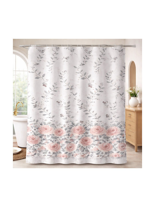 My Home Luxury Shower Curtain Fabric 180x180cm
