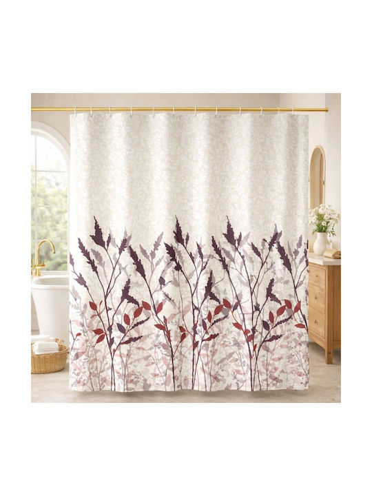 My Home Luxury Shower Curtain Fabric 180x180cm