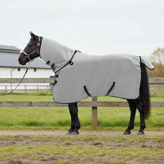 Vidaxl Horse Saddle Light Grey Pink Polyester