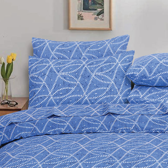Casa Colori Imperial Σετ με Φάσα Imperial Blue 50x70cm CCSM5070E-IMPERIAL BLUE