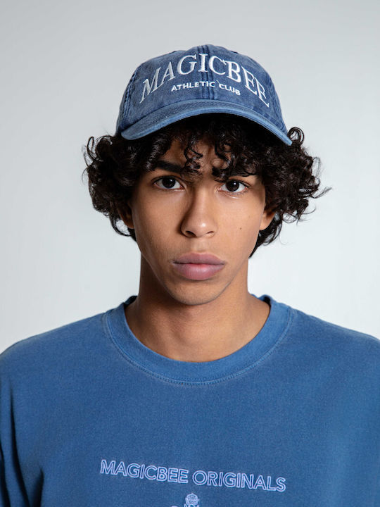 Magicbee Athletic Club Cap Denim Ciel