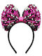 Kinder Haarband mit Schleife Rosa 1Stück