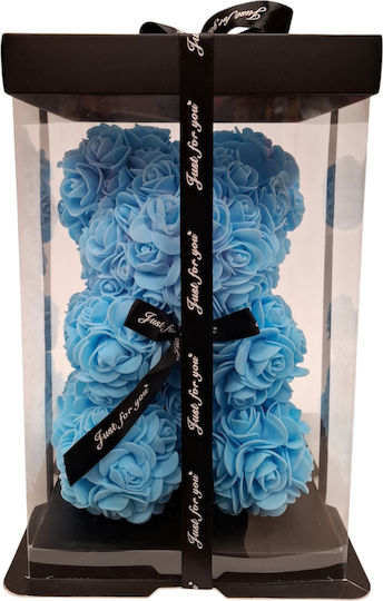 Rose Bear Αρκουδακι Γαλαζιο 25cm Rose Bear Αρκουδακι Γαλαζιο 25cm
