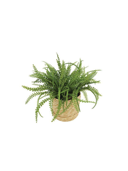 Изкуствено растение в саксийка Fern Beige 30см ...