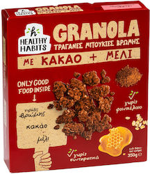 Healthy Habits Granola Μέλι Κακάο 350gr