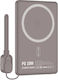 Nine A36 Plus MagSafe Power Bank 5000mAh 15W with USB-C Port Gold