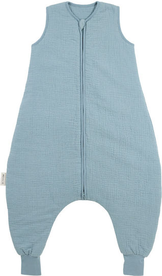 Meyco Iarna Sac de dormit cu picioare Jeans Blue