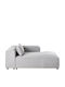 Avialu 103 Modern Recliner Stoff Gray L184xW121xH70cm