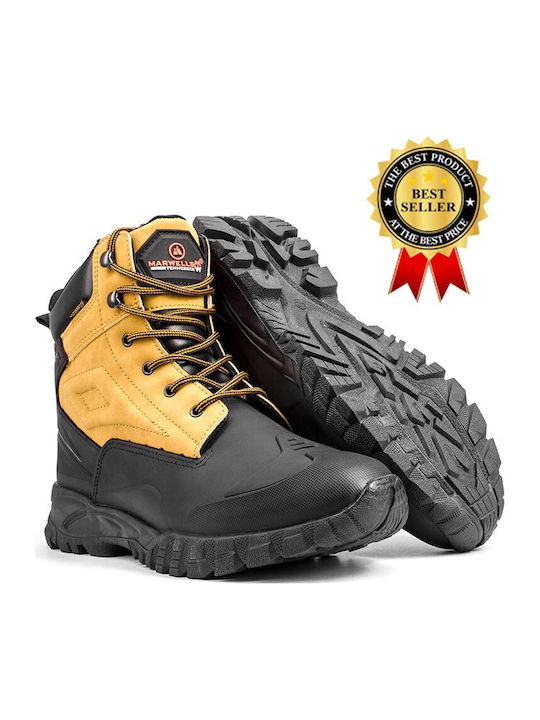 Marwells Männer Wanderschuhe Gelbe