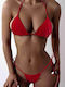 Bikinihosen Brasil mit Schnürung Rote #