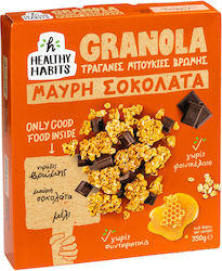 Healthy Habits Granola Μέλι Μαύρη Σοκολάτα350gr