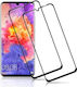 3D Vollflächig gehärtetes Glas Schwarz (Huawei P30 Lite)