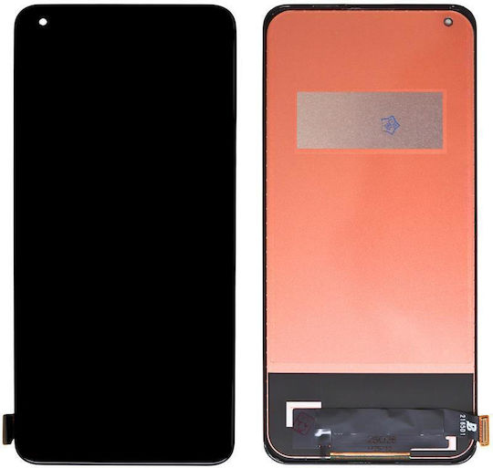Screen with Touch Mechanism for OnePlus 9 Pro, Oppo Find X3, Find X3 Pro (Black)