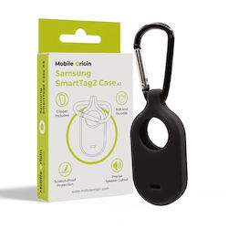 Mobile Origin Θήκη Σιλικόνης Μπρελόκ Samsung Smarttag 2 Μαυρο Mo-sst2-blk