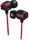 JVC Hafx103mre In-ear Handsfree Ακουστικά με Βύσμα 3.5mm Μαύρο
