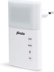 Alecto 36-melody Wireless Doorbell Led Indicator White