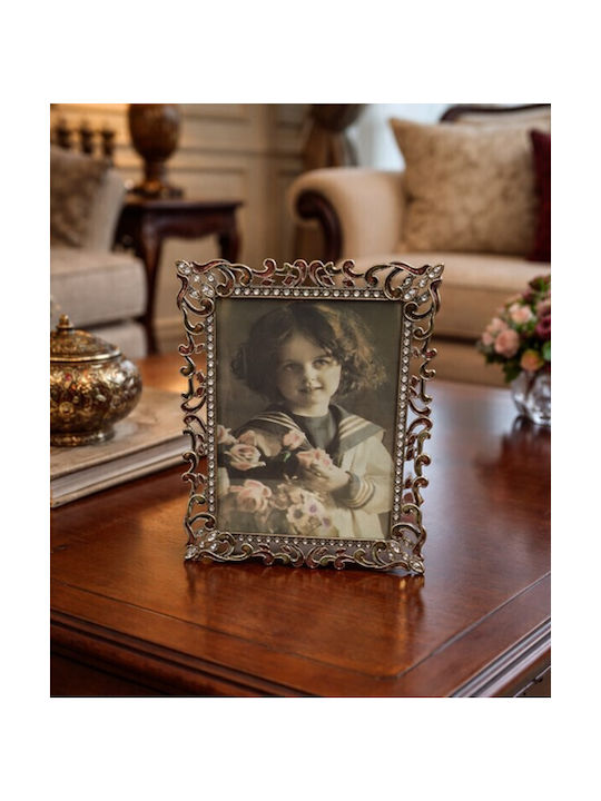 Inart Marian Metal Photo Frame with Bronze Frame
