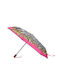 Moschino Regenschirm Kompakt Fuchsie