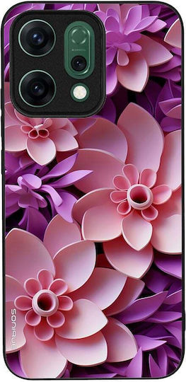Калъф Sonique 3D Flower Series Oppo Reno14 5G Розов