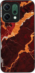 Sonique Marble Series Case Oppo Reno14 5G Red