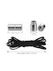 Shoelaces Shoes No-tie Set 6 Pairs Elastic Capsules 105 Cm
