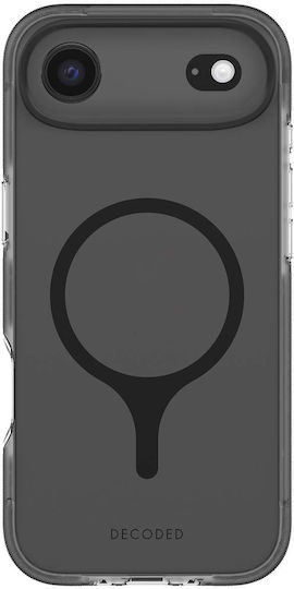 Husă Decoded iPhone 17 Air Magsafe Hybrid Droptec Series Rezistentă la Șocuri Neagră