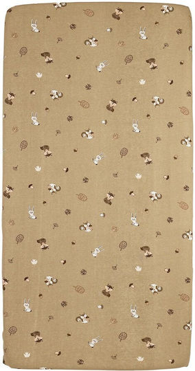 Meyco с Ластик Бежов 70x140см