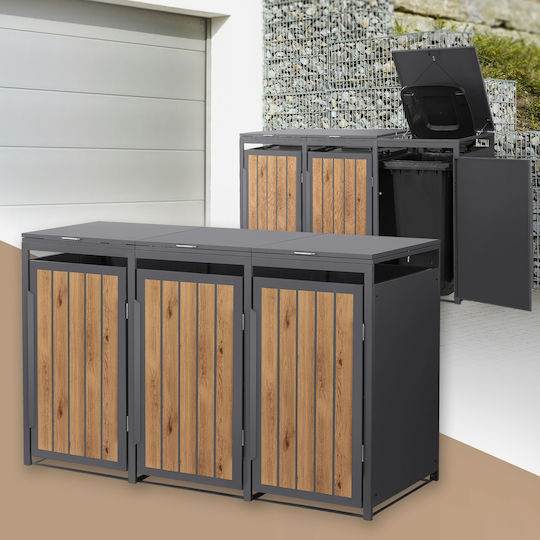 ML-Design Πλαστικός Κάδος Απορριμμάτων 240lt