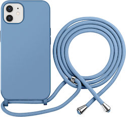 Moxie Case Iphone 12 12 Pro In Premium Color Lace Tpu Neck Lanyard Blue