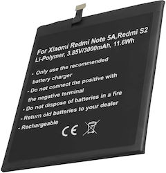 Baterie Înlocuire Avizar Redmi Note 5a S2 Li-polimer 3.85v 3000mah 11.6wh Neagră Baterie Înlocuire Avizar Redmi Note 5a S2 Li-polimer 3.85v 3000mah 11.6wh Neagră