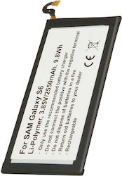 Avizar Battery Smartphone Galaxy S6 Li-polymer 3.85v 2550mah 9.8wh White Black