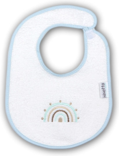 Ninetta Bebe Waterproof Bib Fabric with Hoop & Loop Fastener Pink