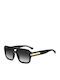Dsquared2 Unisex Sunglasses With Black Horn-Rimmed Frame And Black Lens D2 0197/S 807